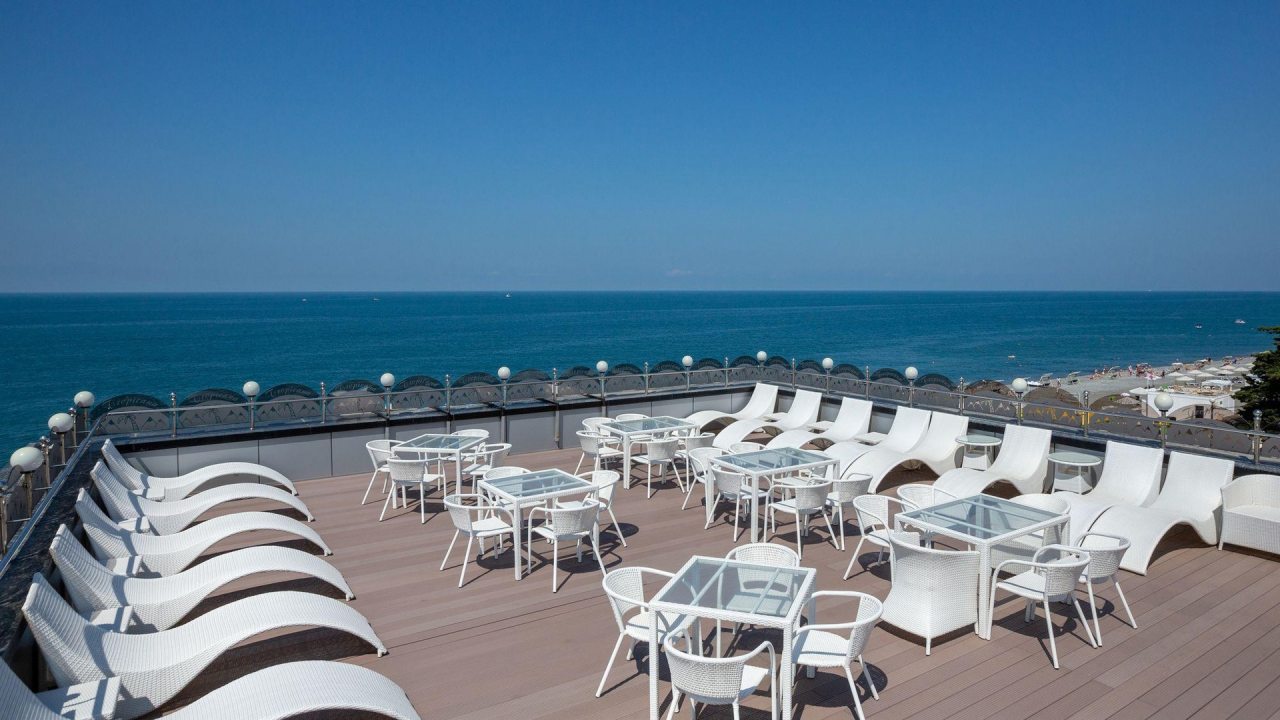 Вид на море, Отель Tropicana Resort by Stellar Hotels Adler
