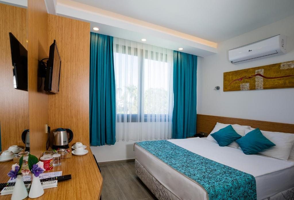 Двухместный (Стандартный двухместный номер с 2 отдельными кроватями) отеля Galindo Park Hotel, Тургутреис