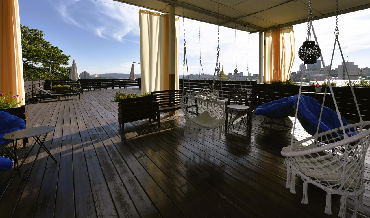 Терраса с видом на бухту Золотой рог, Отель Golden Horn Bay View