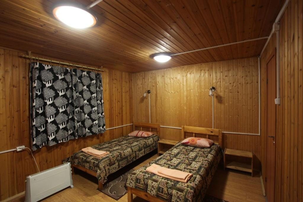 Двухместный (Двухместный номер с 2 отдельными кроватями) мотеля Пушной