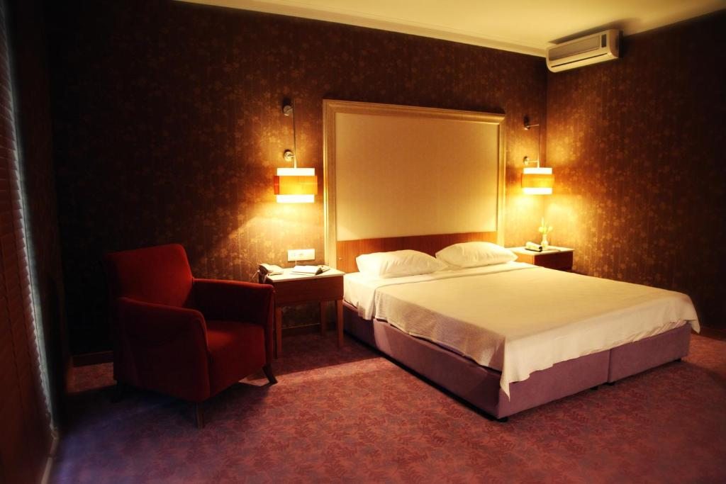 Двухместный (Стандартный номер с кроватью размера «king-size») курортного отеля Райда, Гагра