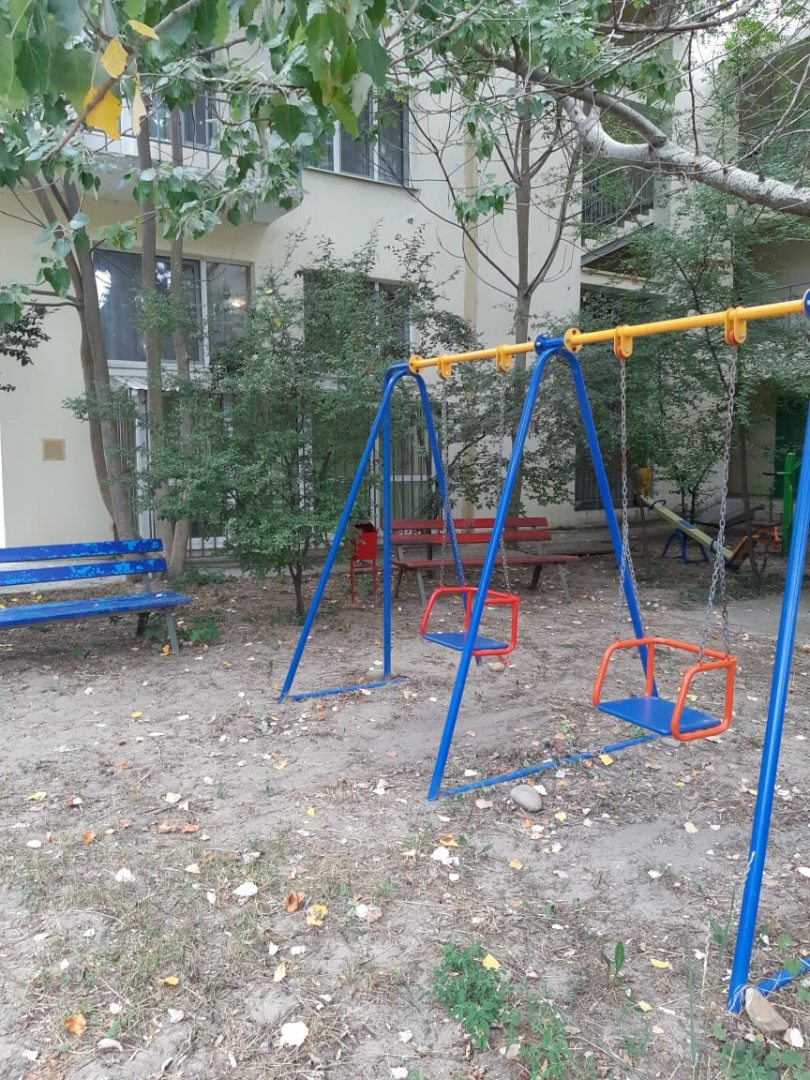 Детская площадка на базе отдыха Меркурий, Широкая Балка. База отдыха Меркурий