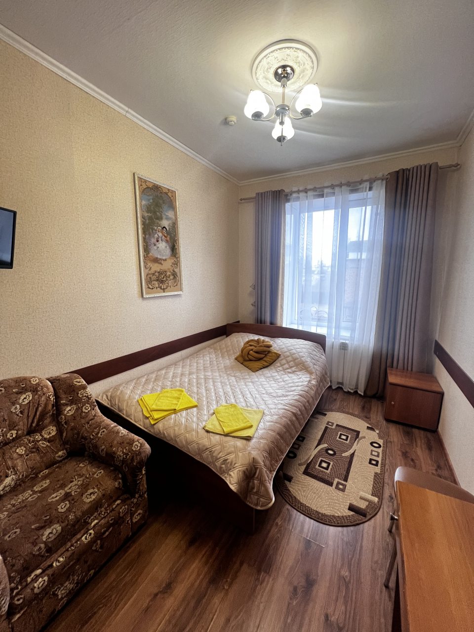 Одноместный (Одноместный номер с двухспальной кроватью), Гостевой дом Комфорт