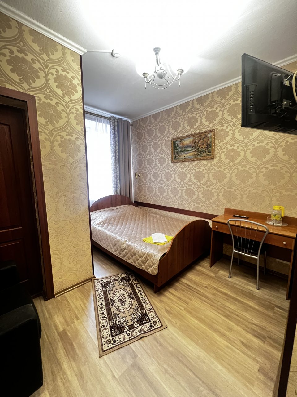 Одноместный (Одноместный номер с двухспальной кроватью), Гостевой дом Комфорт