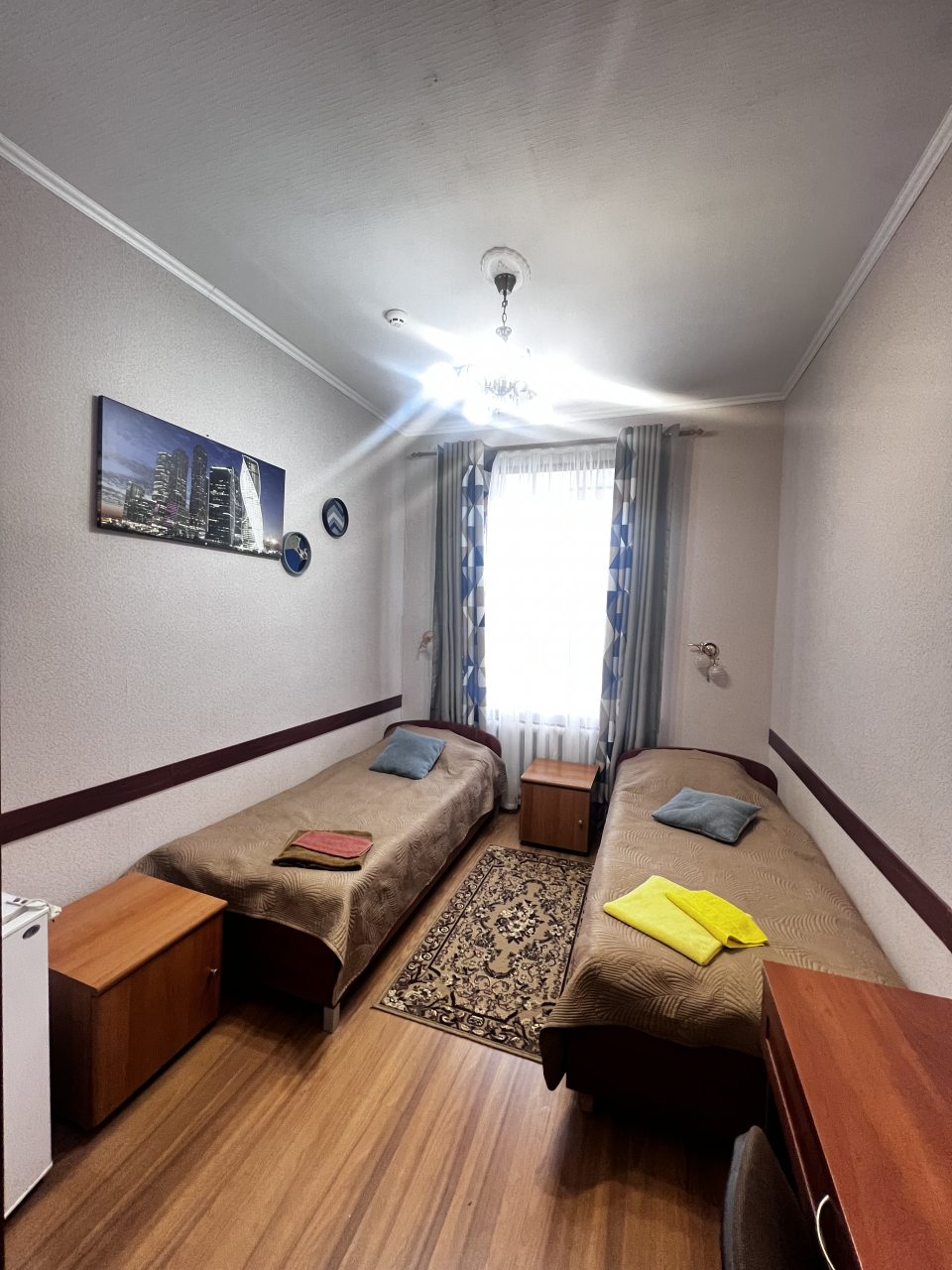 Двухместный (Двухместный номер с двумя отдельными кроватями), Гостевой дом Комфорт