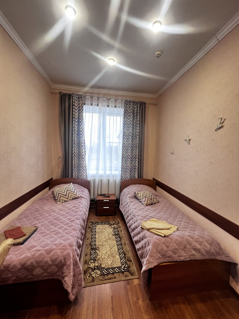 Двухместный (Двухместный номер с двумя отдельными кроватями), Гостевой дом Комфорт