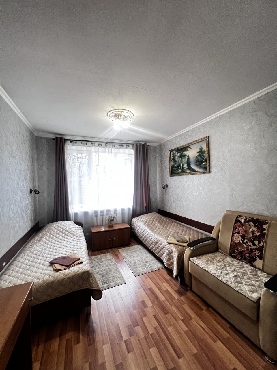 Двухместный (Двухместный номер с двумя отдельными кроватями), Гостевой дом Комфорт