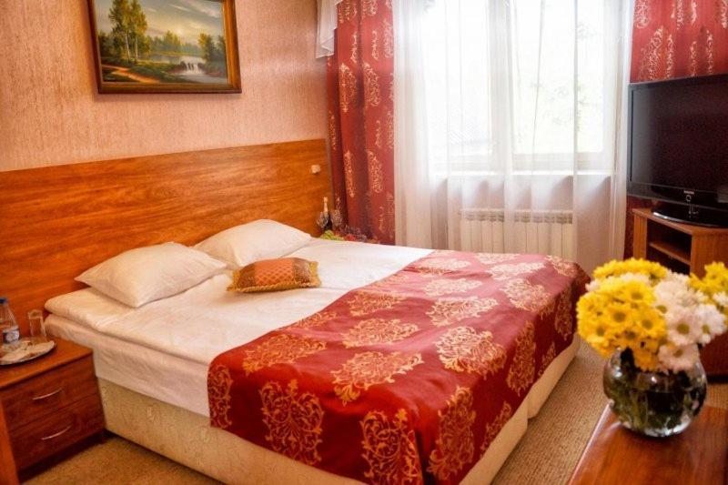Двухместный (Улучшенный двухместный номер с 2 отдельными кроватями) мини-отеля Саяны, Тула