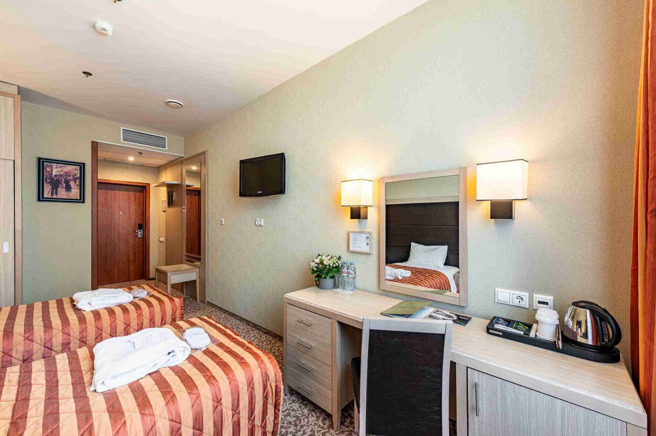 Двухместный (Стандарт с двумя раздельными кроватями), Гостиница Новый Петергоф