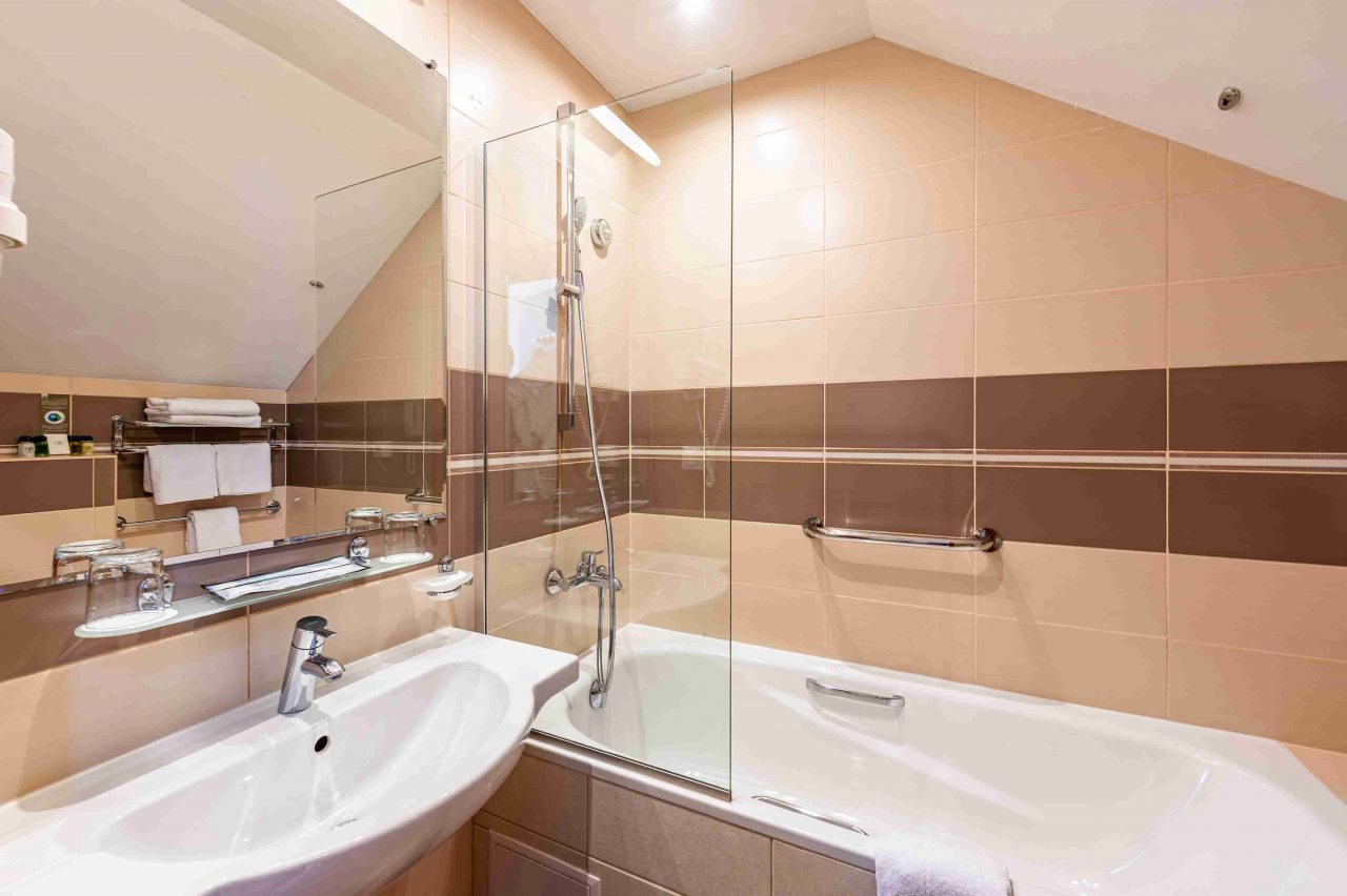 Двухместный (Стандарт Плюс мансардный с двумя раздельными кроватями), Гостиница Новый Петергоф