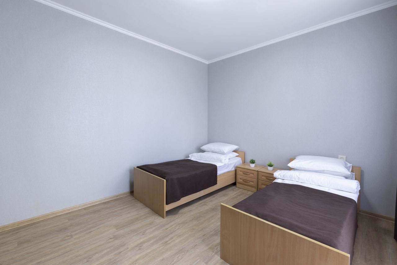 Двухкомнатный семейный номер с двумя балконами