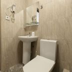 Четырёхместный номер «Делюкс» с балконом и красивым видом