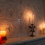 Изразцы на дровяном камине