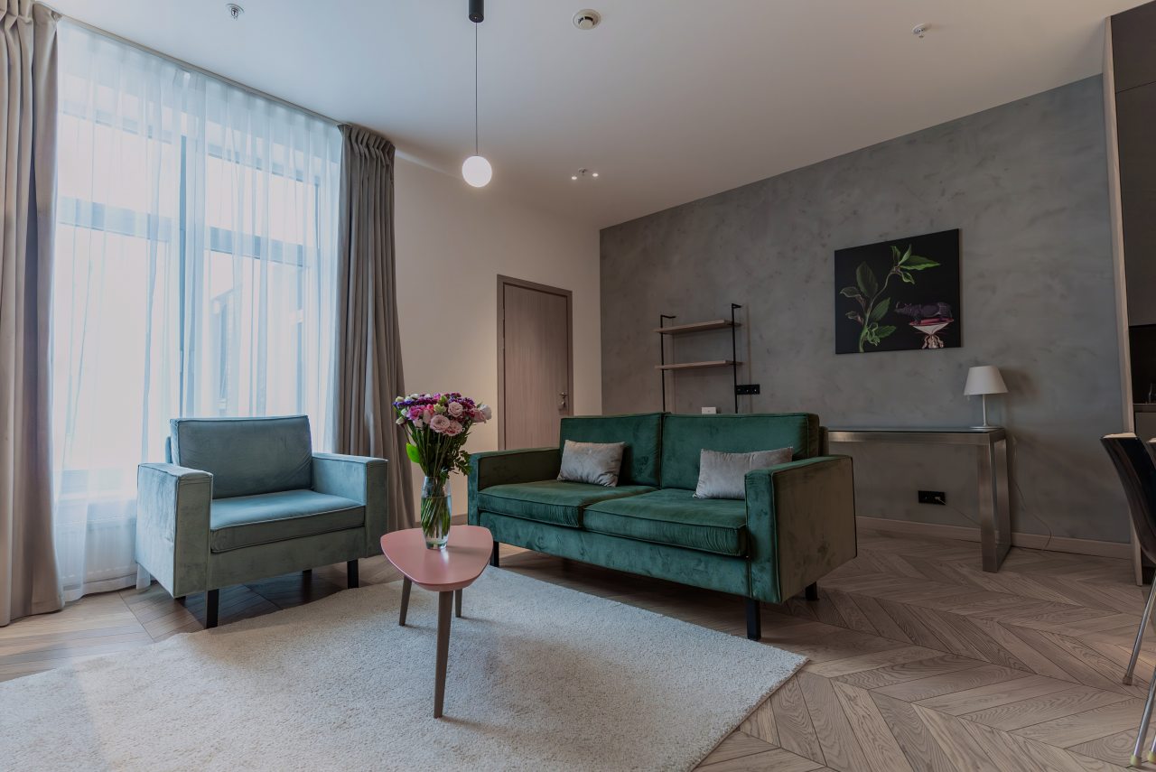 Двухместный (Премиум Апартаменты с одной спальней), Апарт-отель Mamaison All-Suites Spa Hotel Pokrovka