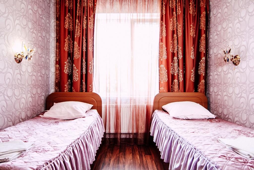Двухместный (Бюджетный двухместный номер с 2 отдельными кроватями) отеля Ангелина, Котляково