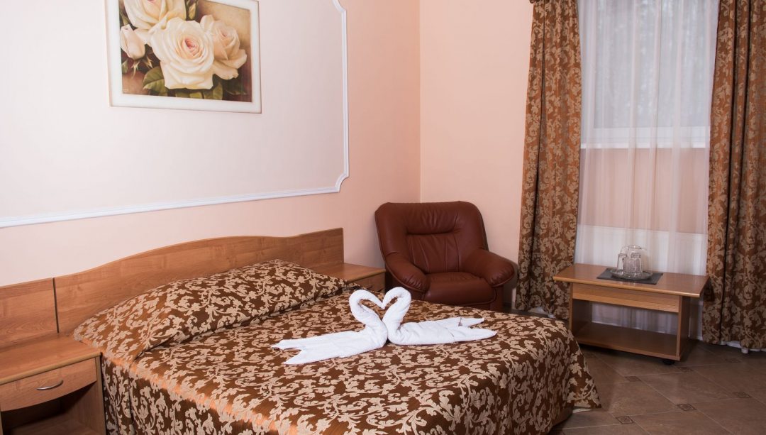 Двухместный (Стандарт DOUBL улучшенный) гостиницы Грин Парк, Домодедово