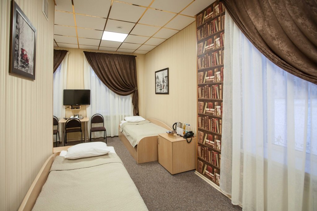 Семейный (С тремя отдельными кроватями) гостиницы Юбилейная, Сызрань