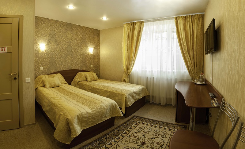 Двухместный (С 2 отдельными кроватями) мини-отеля Берег, Колпино