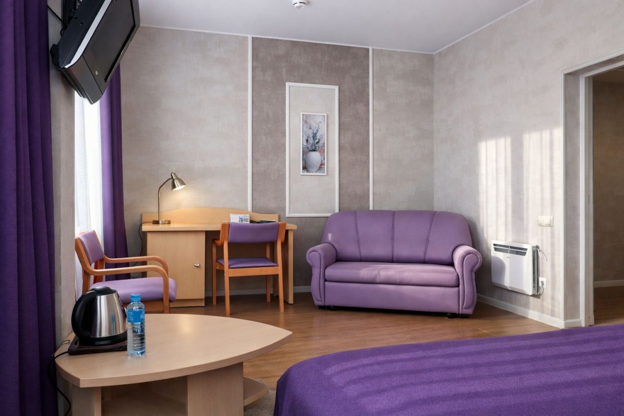 Двухместный (Улучшенный с 1 кроватью или 2 отдельными кроватями), Гостиница Ингрия