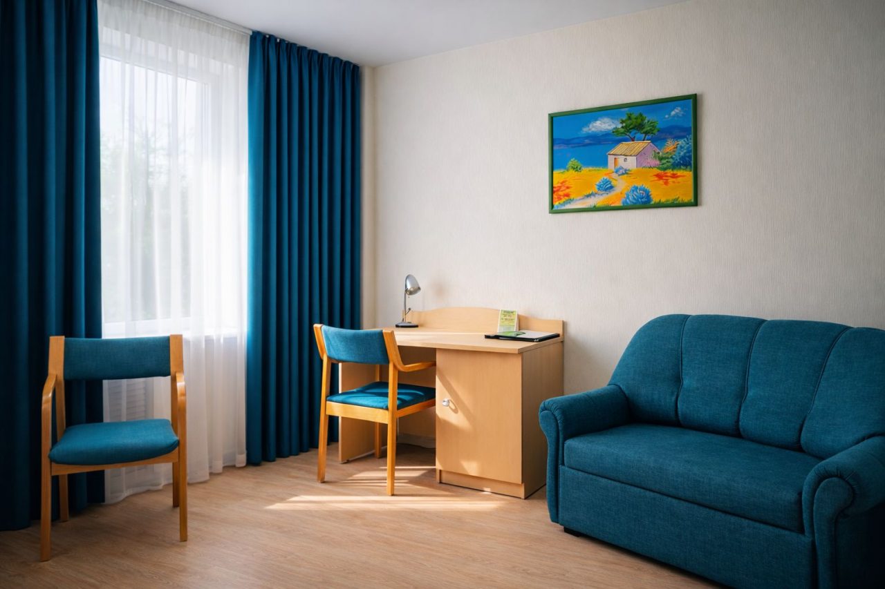 Двухместный (Улучшенный с 1 кроватью или 2 отдельными кроватями), Гостиница Ингрия