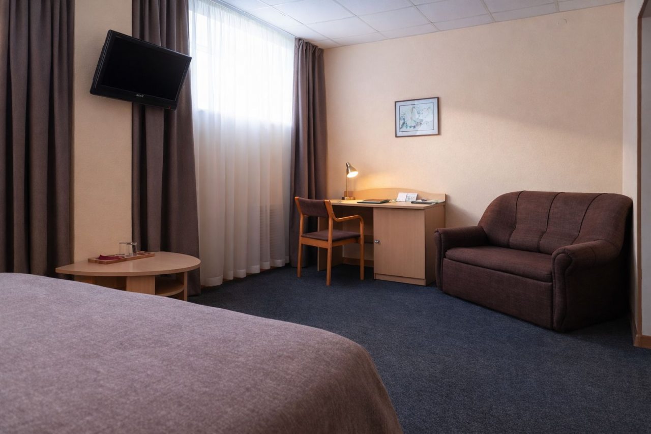 Двухместный (Стандарт с 1 кроватью или 2 отдельными кроватями), Гостиница Ингрия