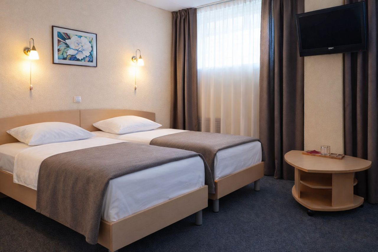 Двухместный (Стандарт с 1 кроватью или 2 отдельными кроватями), Гостиница Ингрия