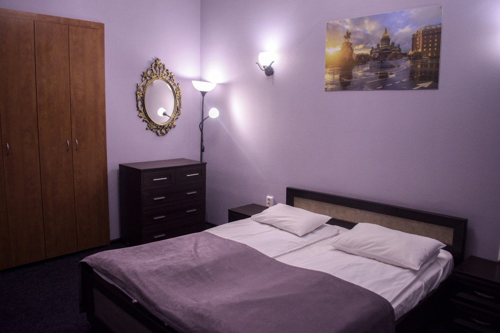 Двухместный (С 1 кроватью и общей ванной комнатой) отеля УютРумS, Санкт-Петербург