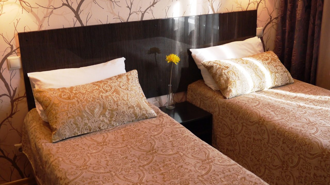 Двухместный (Стандарт с двумя раздельными кроватями) мини-отеля Аркада, Новосибирск