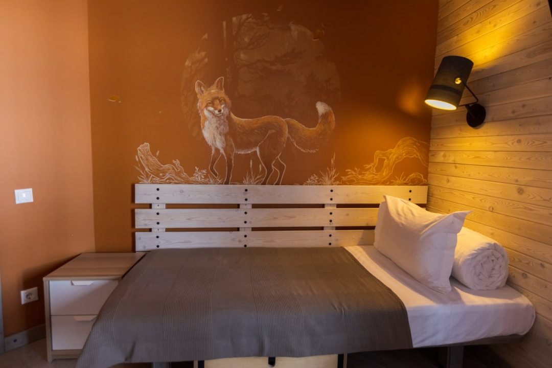 Двухместный (Арт-номер с раздельными кроватями) отеля Порт Ольхон, Хужир