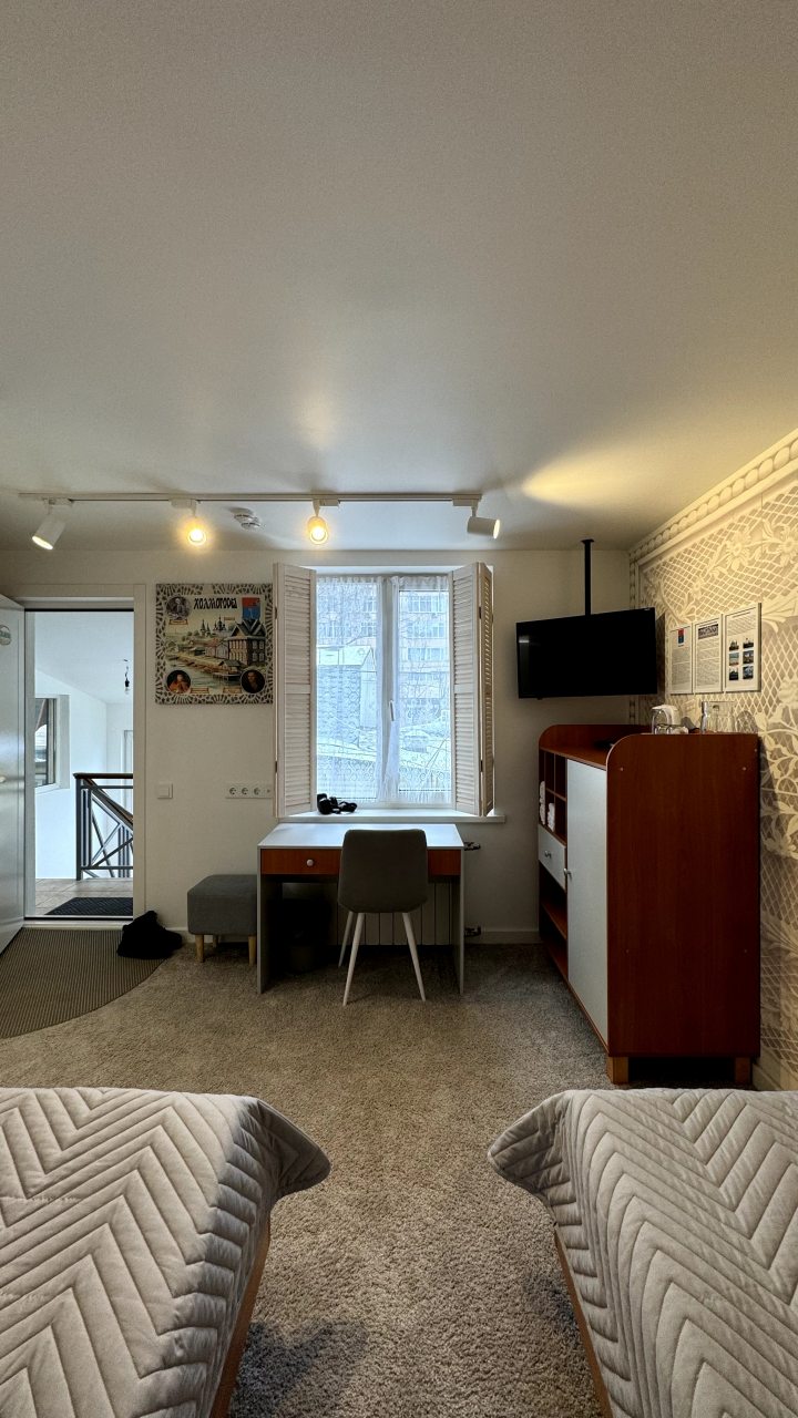 Двухместный (Твин с видом на оживленный дворик кафе), Мини-отель Дом Ученых