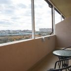 Вид из окна, в облачную погоду