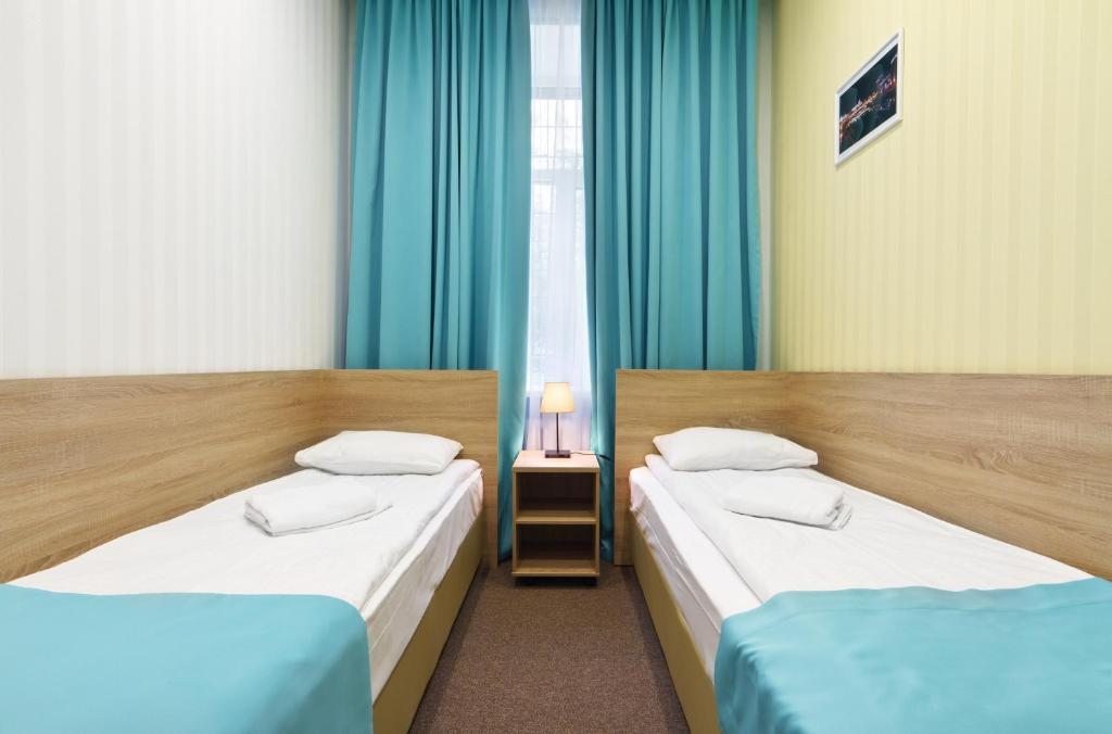 Двухместный (Стандартный двухместный номер с 2 отдельными кроватями) отеля Сити Стар, Москва