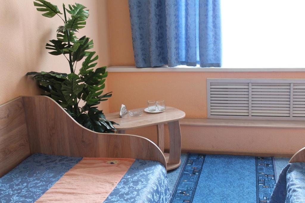Двухместный (Бюджетный двухместный номер с 2 отдельными кроватями) гостиницы 5 Чудес, Барнаул