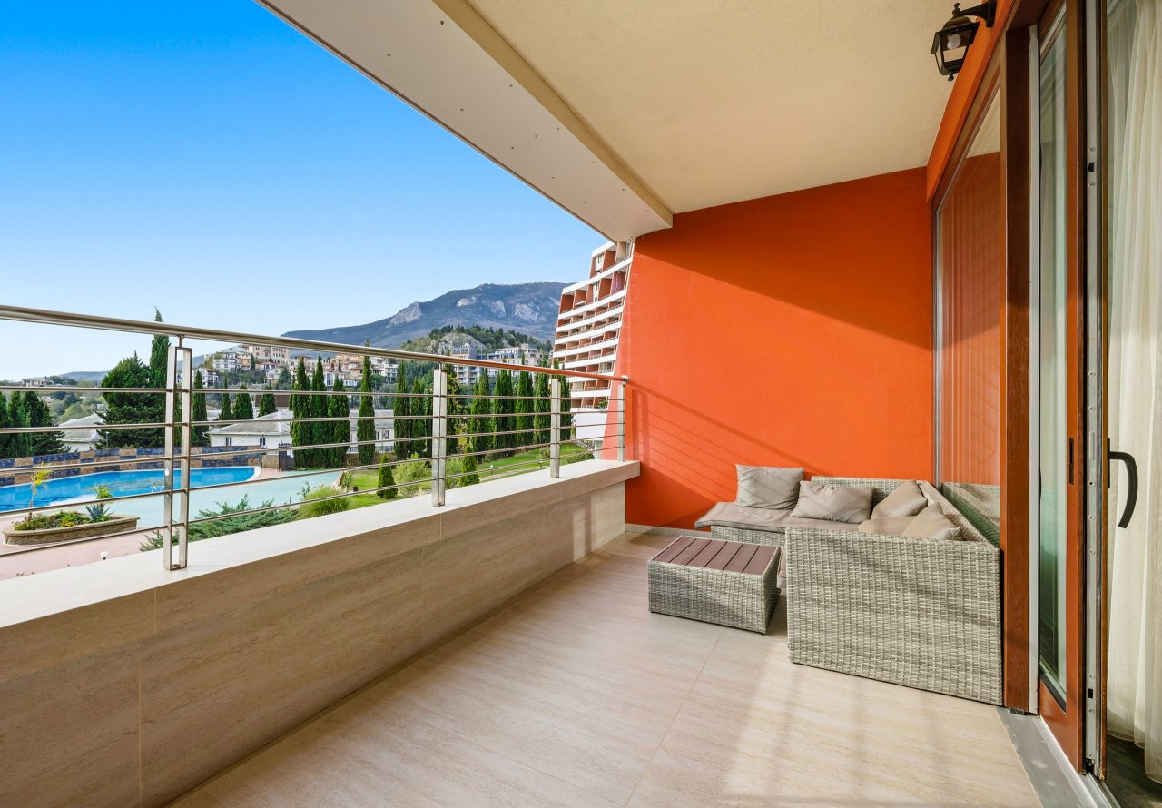 Шестиместный (Две спальни №24 с видом на море), Апартаменты Фамилия делюкс