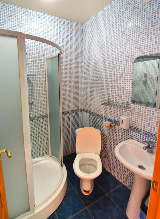Одноместный (Одноместный номер с собственной ванной комнатой) отеля Спорт, Пинск