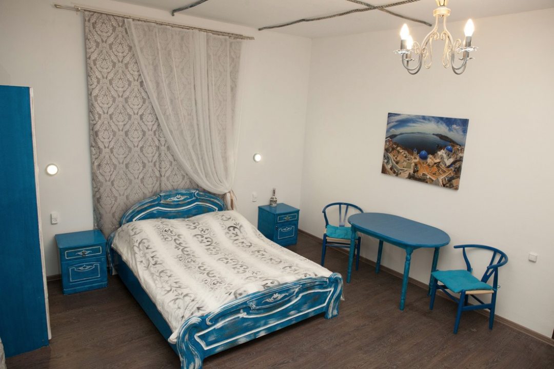 Двухместный (De Luxe с двумя одноместными кроватями) гостевого дома Вилла Santarina, Владивосток