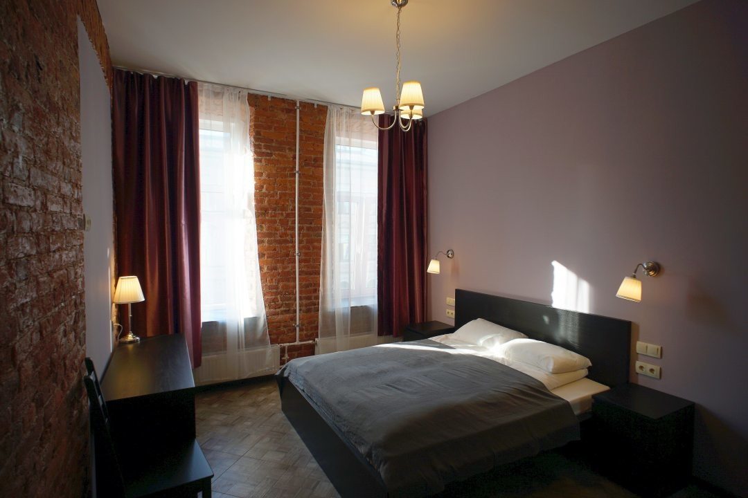 Двухместный (Двухместный номер эконом-класса с двуспальной кроватью и общей ванной) гостевого дома Select, Санкт-Петербург