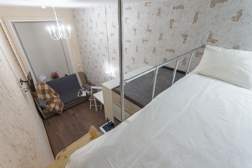 Студио (Smart Room SLD) гостиницы Гости Любят Premium на Большом, Санкт-Петербург