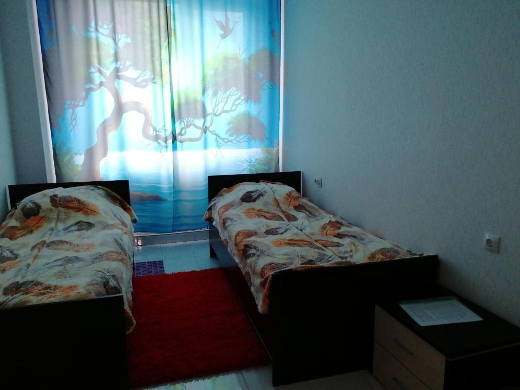 Двухместный (Бюджетный двухместный номер с 2 отдельными кроватями) отеля Антей, Ачинск