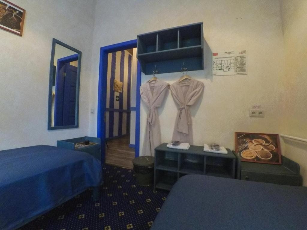 Двухместный (Двухместный номер с 2 отдельными кроватями и общим туалетом) отеля Barista Bed&Breakfast, Москва