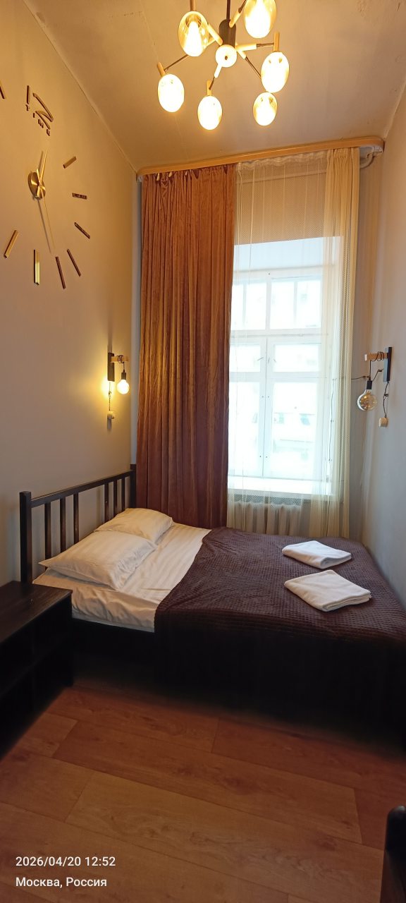 Двухместный (Номер с 1 двуспальной кроватью (санузел на этаже)), Отель Barista Bed&Breakfast
