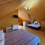 Просторный номер на четверых.