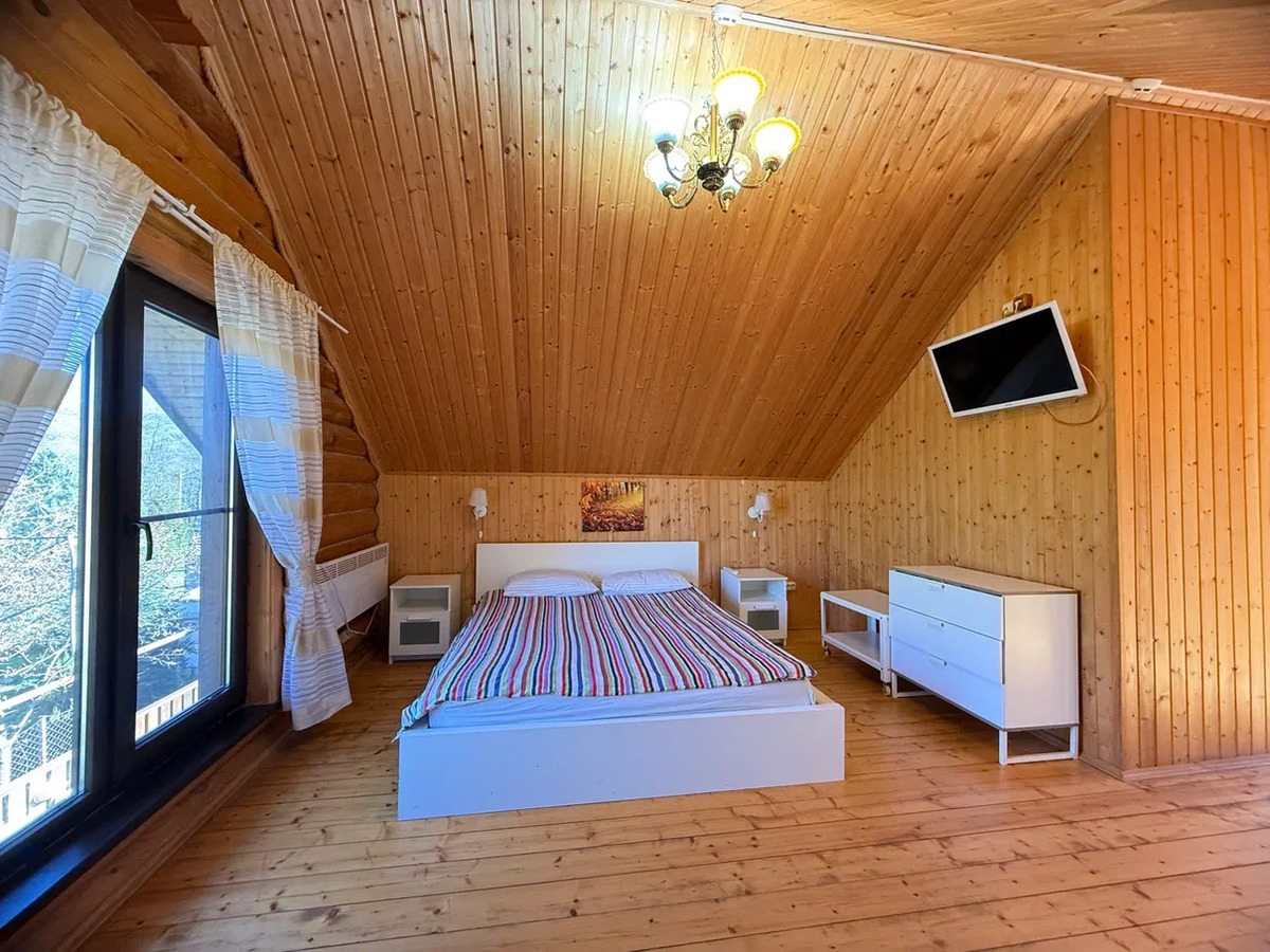 Просторный номер для 4 человек.