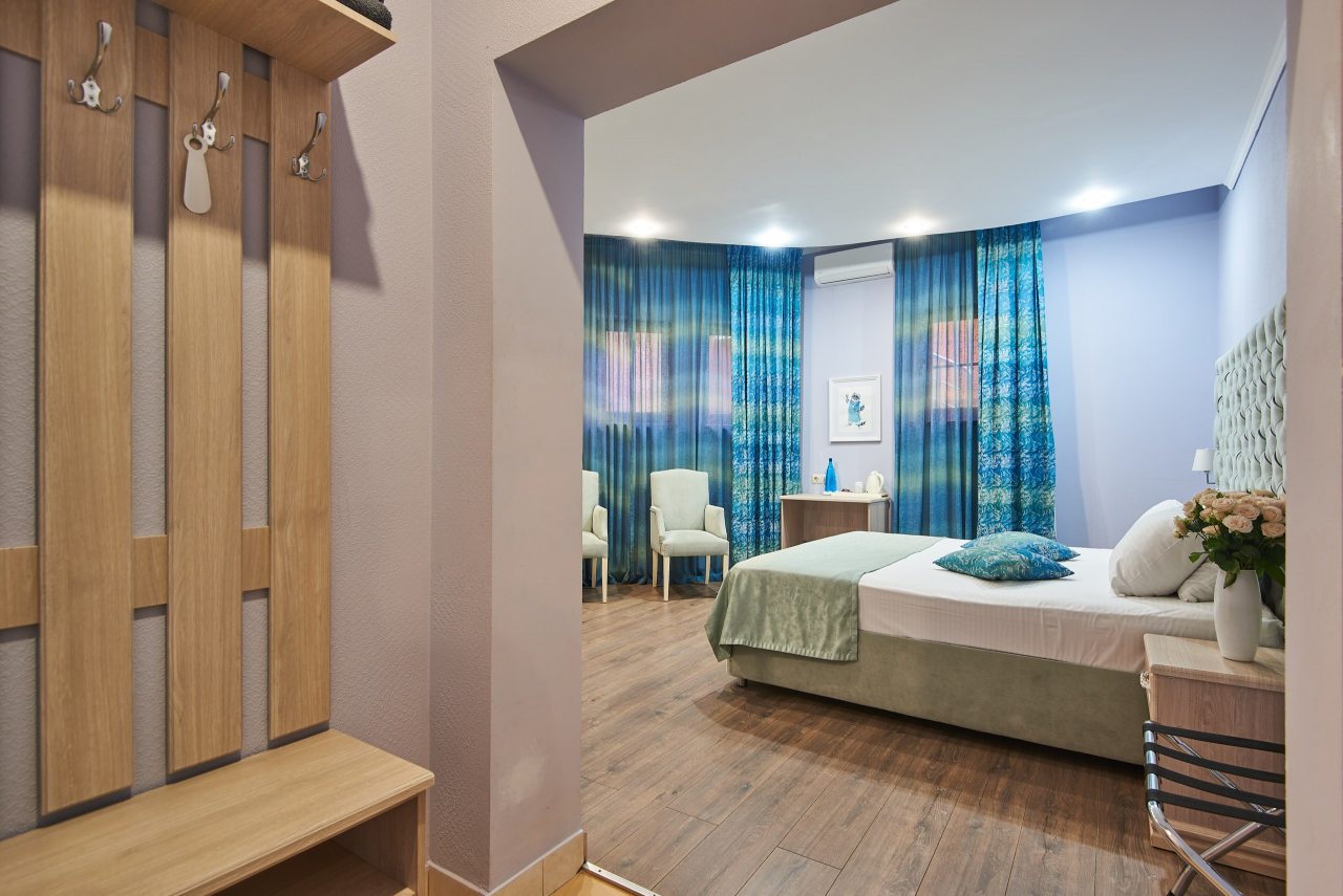 Двухместный (Стандартный с 1 кроватью), Гостевой дом Alm Hotel