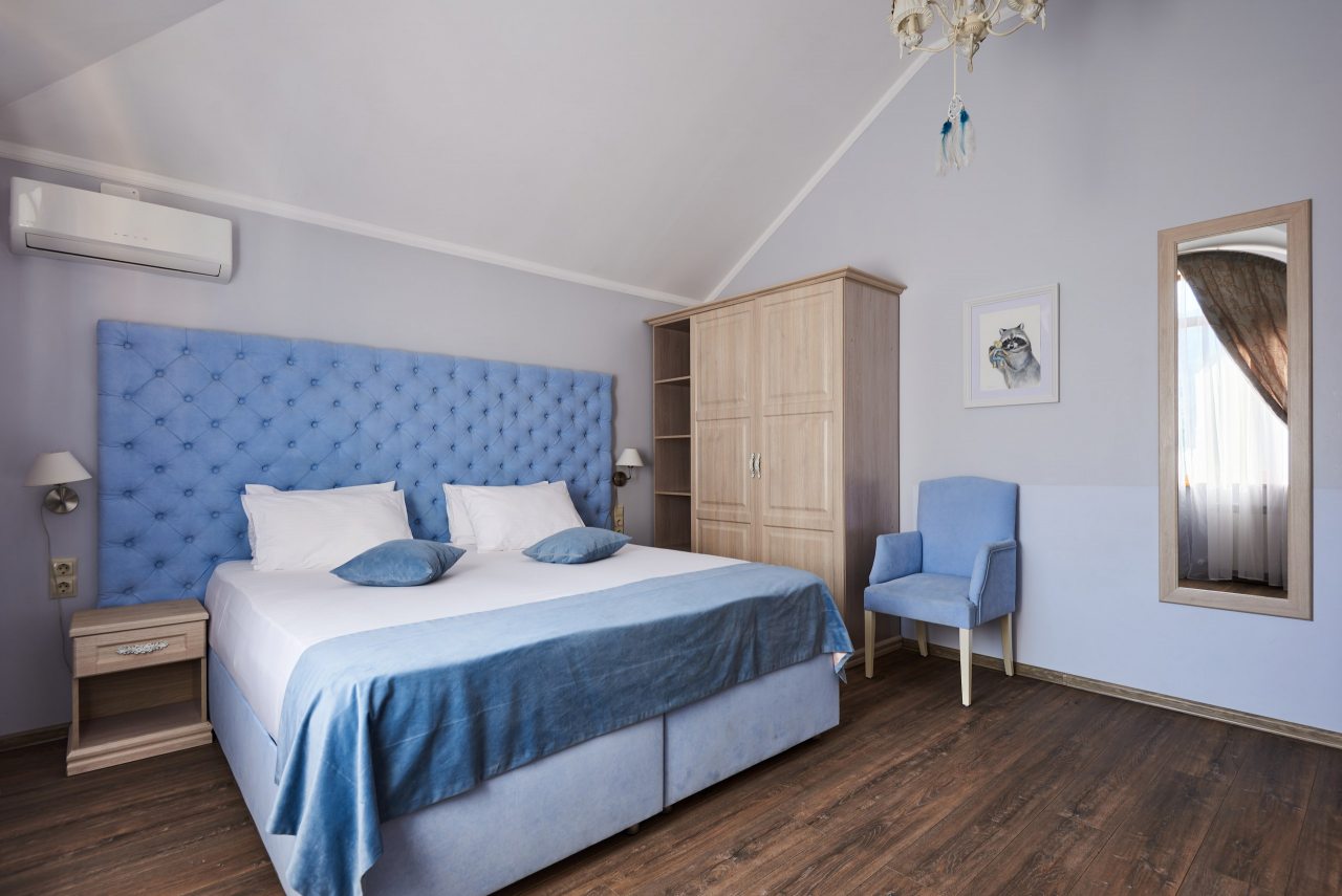 Двухместный (Улучшенный с 1 кроватью или 2 отдельными кроватями, вид на горы), Гостевой дом Alm Hotel