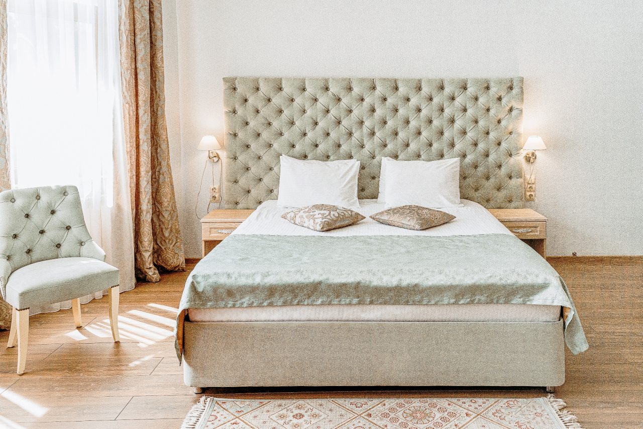 Люкс (Люкс с видом на горы и балконом), Гостевой дом Alm Hotel