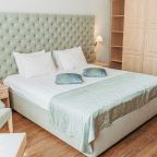 Люкс (Люкс с видом на горы и балконом), Гостевой дом Alm Hotel