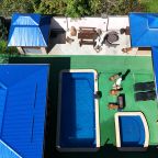 Бассейн. Вид с коптера