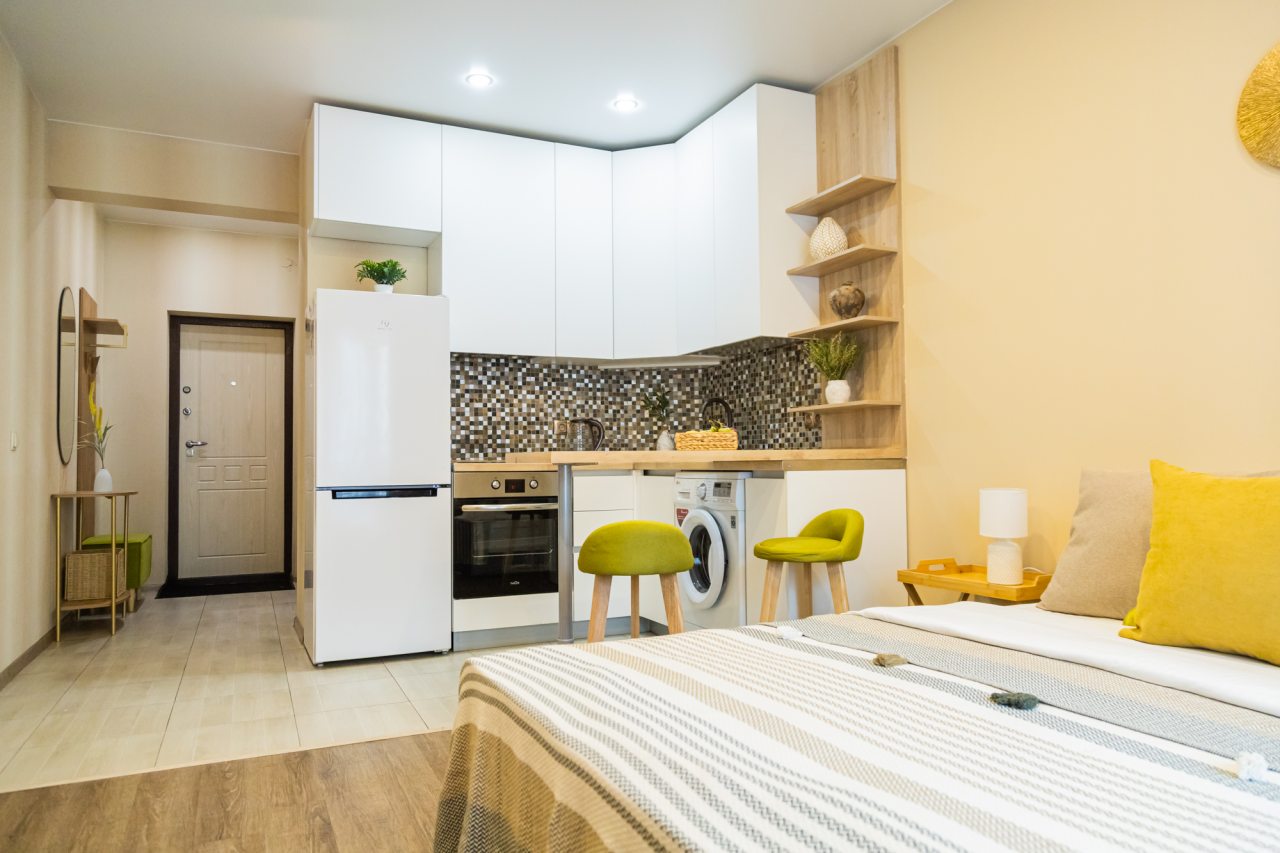 Одноместный (Оливия ул. Дальневосточная 29/2), Апартаменты Baikal Story