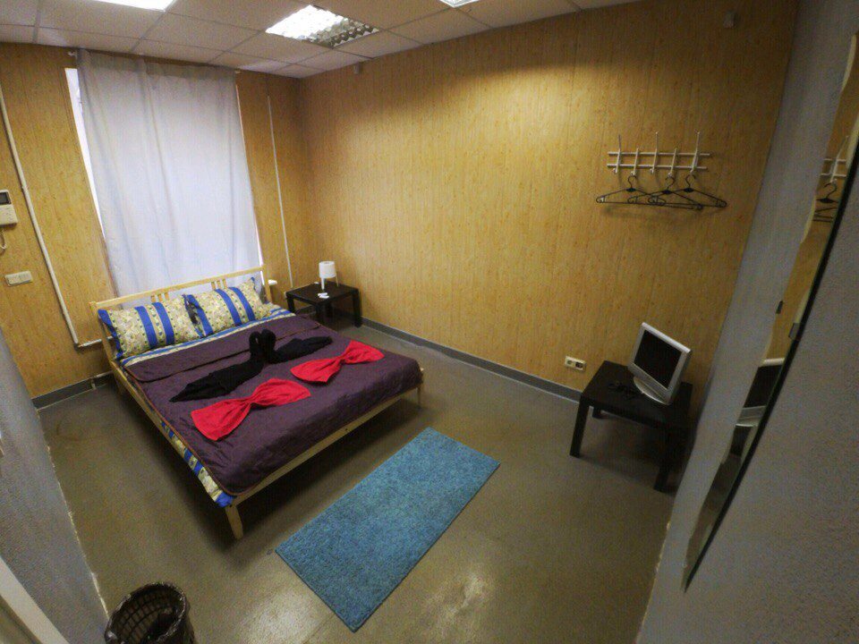 Двухместный (С двуспальной кроватью, ЖК-телевизором и Wi-Fi) отеля SPBINN Molly, Санкт-Петербург